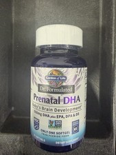Garden of Life Prenatal DHA, 30 Softgels, Exp 10/2026