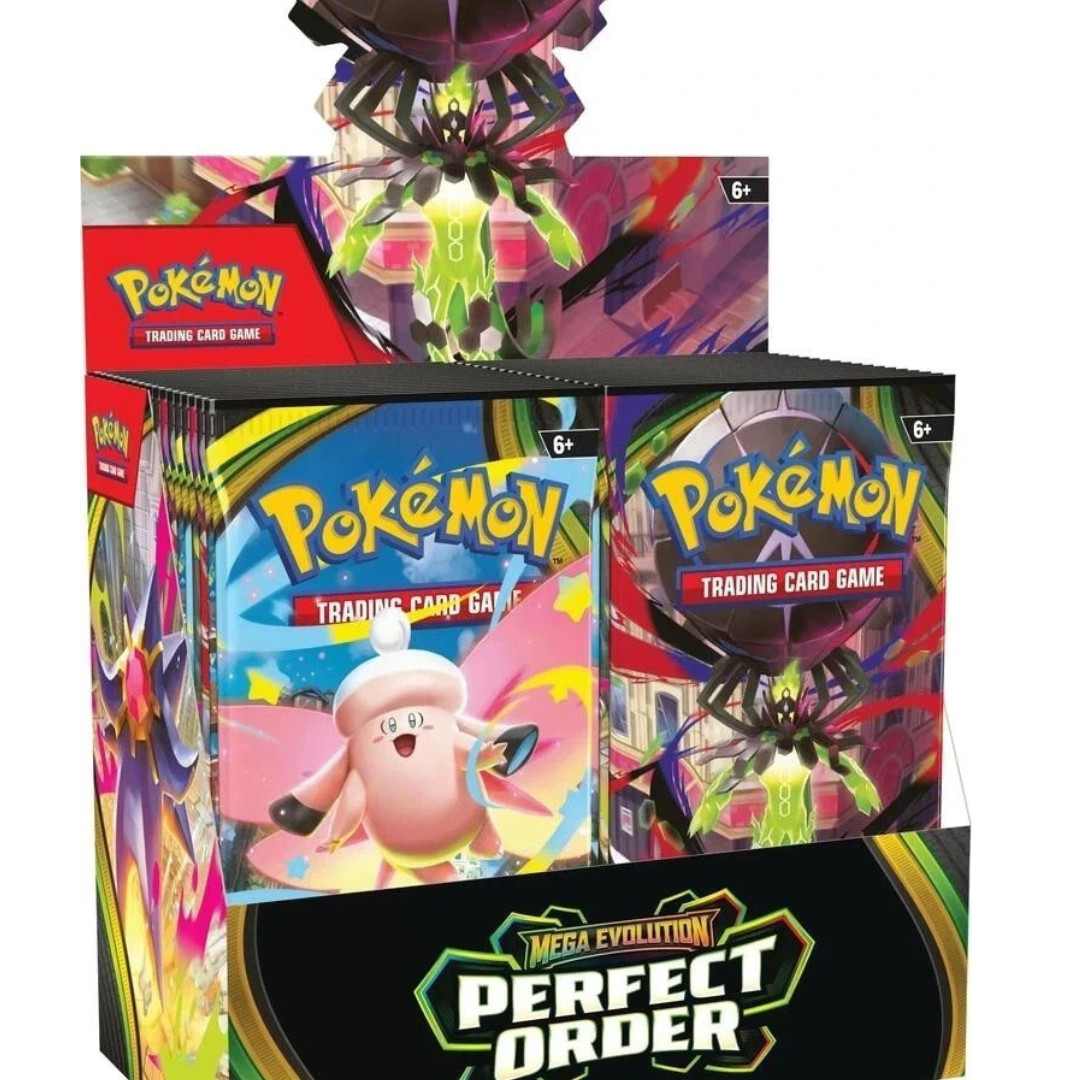 Pokemon Mega Evolution Perfect Order Booster Box Sealed ships 5/30