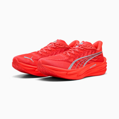 312123-19 Puma Deviate Nitro 4 ''Ultra Red/PUMA Silver'' (Men's)