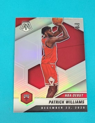 2020-21 Panini Mosaic Silver RC #267 Patrick Williams Chicago Bulls Card T1