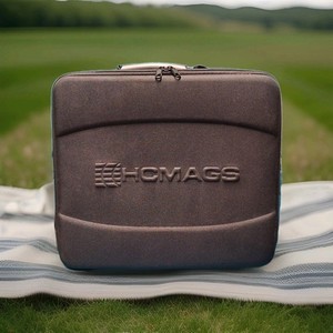 HCMAGS Case Bag for 5 Magazine Storage Case with shoulder strap 14.5x12.5 inches