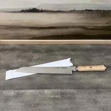 Williams Sonoma Miyabi Birchwood Bread Knife 9” Multicolor 34376-230 NWOB