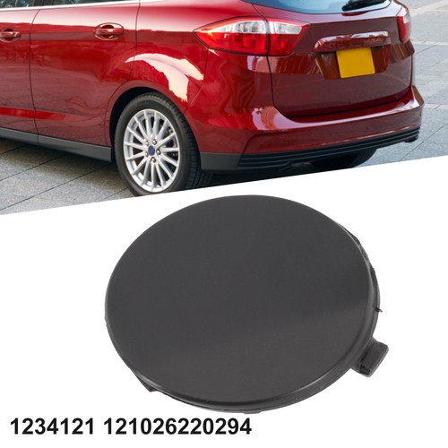 Cache crochet de remorquage pare choc arri��re pour Ford C Max 2013 2019 facile - Picture 2 of 12