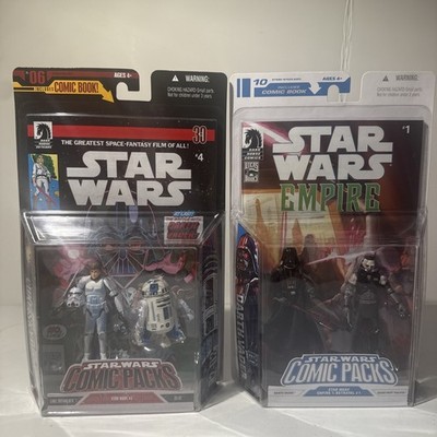 Star Wars Comic Packs 06 R2 Luke 10 Empire #1 Betrayal Darth Vader Moff Trachta