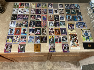 #ad #ad KEN GRIFFEY JR : SUPER SHARP ODDBALL NOT SO COMMON LOT PLEASE READ $87.65