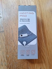 Electric Heating Pad for Back Pain Relief 12x24 6 Heat Settings New