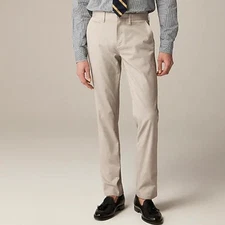J Crew 484 Slim-fit tech oxford pant Size 32 x 30 Tan