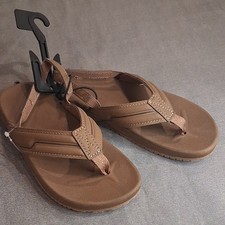 Boys Sandals Strap Flip Flop Wonder Nation Size 11/12- Toddler