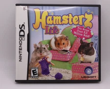 Hamsterz Life (Nintendo DS, 2006) Cartridge Authentic OEM Tested Clean Case CIB