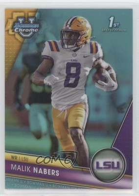2023 Bowman U Chrome Aqua Refractor 37/299 Malik Nabers #74 0us8