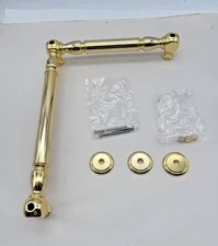 New Brass Concinnity 1 1/4"  L Grab Bar. Heavy   (0950)