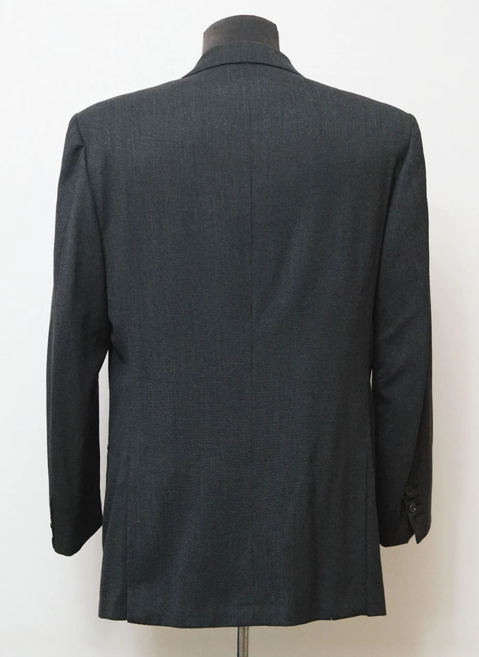 KITON grey wool men blazer jacket size 52 - Image 3 of 4