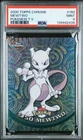 2000 TOPPS CHROME POKEMON MEWTWO T.V. #150 PSA 9 MINT MODERN GRADE LOW POP OF 54