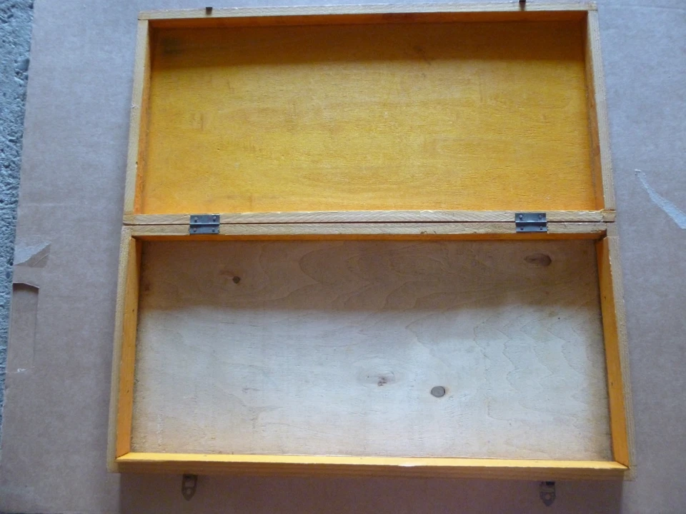 Vintage ancien Boite VIDE du JEUJURA la maison forestière 1er modèle - Photo 2/4