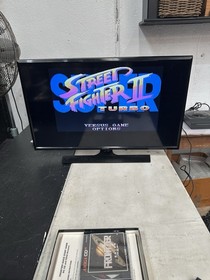 VINTAGE COMMODORE AMIGA CD32 BIG BOXED SUPER STREET FIGHTER TURBO 2 CAPCOM GAME