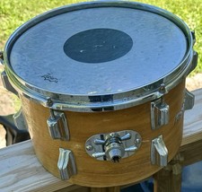 Vintage Rogers Holiday Series 13”/8” Tom 1968 Natural Wood #86047 Great Sound!!