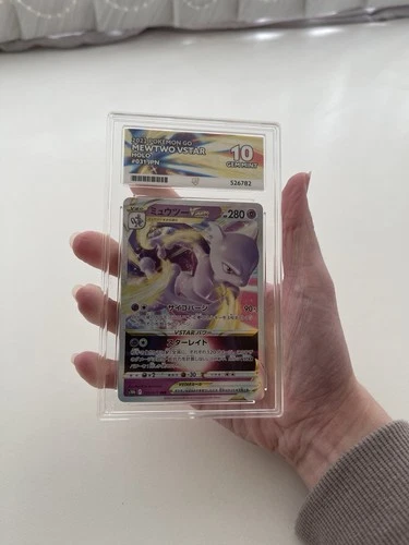 Mewtwo VStar - 031/078 - Pokemon Go - ACE Graded Gem Mint 10