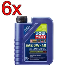 [Case of 6] LIQUI MOLY Synthoil Energy A40 SAE 0W-40 Engine Motor Oil 1L