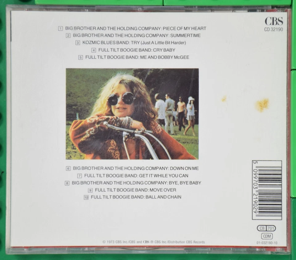 Janis Joplin - Janis Joplin's Greatest Hits - CBS - CD - Bild 4 von 4