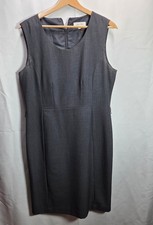 Calvin Klein Women's Sleeveless Dress with Coordinating Jacket Size 10 Gray