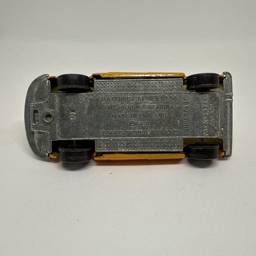 Vintage Matchbox Lesney Superfast Orange BMC 1800 Pininfarina No. 56 - Picture 6 of 6