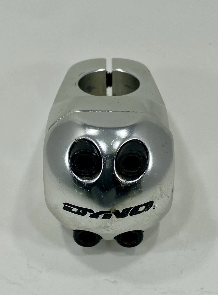 DYNO Stem 1-1/8” Threadless Old Mid School BMX Bike Silver GT VFR NSX Nitro Ball - Image 2 of 4