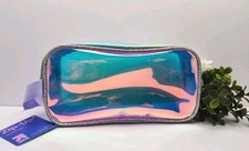 Zip Up Pencil Pouch cosmetics bag trinket bag small tote organization