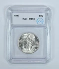 1947 Walking Liberty Half Dollar MS65 ICG