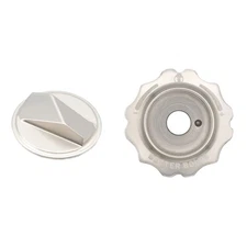 Better Bolts Fork Caps, Fox Grip2/GripX2/GripX 34, Silver