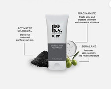 No B.S. Charcoal Detox Peel-Off Mask 90ml  Deep Clean Pores  New