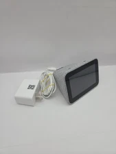 Lenovo ZA4R0002US 4-Inch LCD Android Smart Clock With Google Assistant - Gray