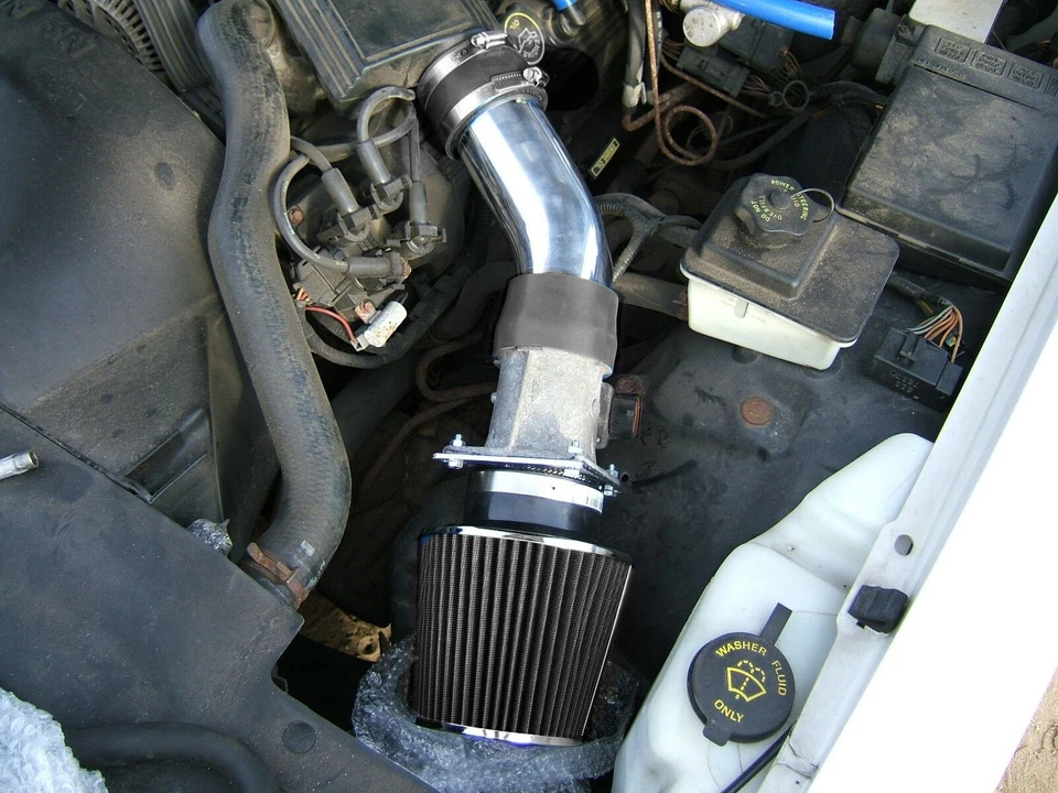 Kit de admisión de aire BCP RW GRIS 92-95 Crown Victoria Town Car Grand Marquis 4,6 L V8 Foto 2 de 4