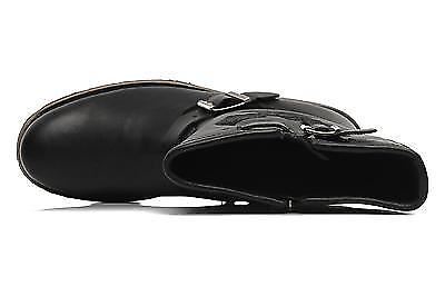 Harley Davidson Clint Herren schwarz Adler Leder Konditor Biker Reißverschluss Stiefel Original - Bild 6 von 7