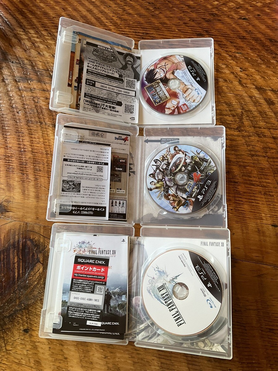 まとめ売り PS1 PS2 PS3 PSP Lot Of 18 Japanese Import PlayStation ps1 2 3 psp Games jrpg
