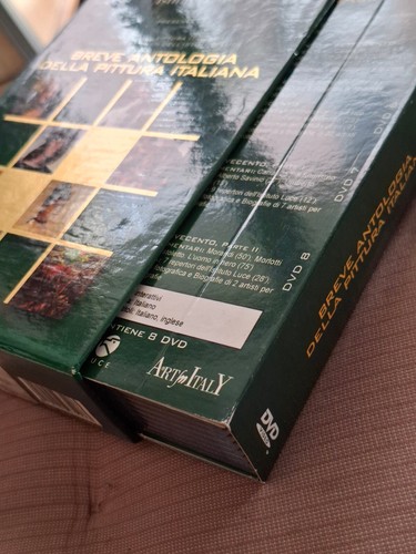 Kurze Anthologie der italienischen Malerei BOX 8 DVD Box Institut Licht - Bild 3 von 3