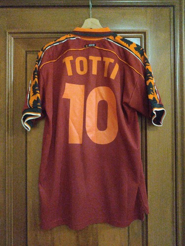 Maglia calcio originale Diadora As Roma taglia XL Francesco Totti 1998 - 99 - Foto 2 di 8