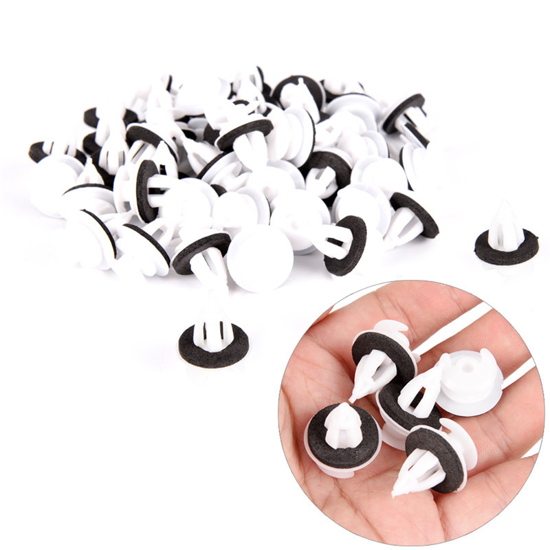 50x Car Door Panel Clips With Seal Ring For E34 E36 E38 E39 E46 X5 M3 S