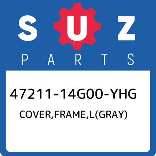 COVER, FRAME LH (GRAY) | MODEL K6