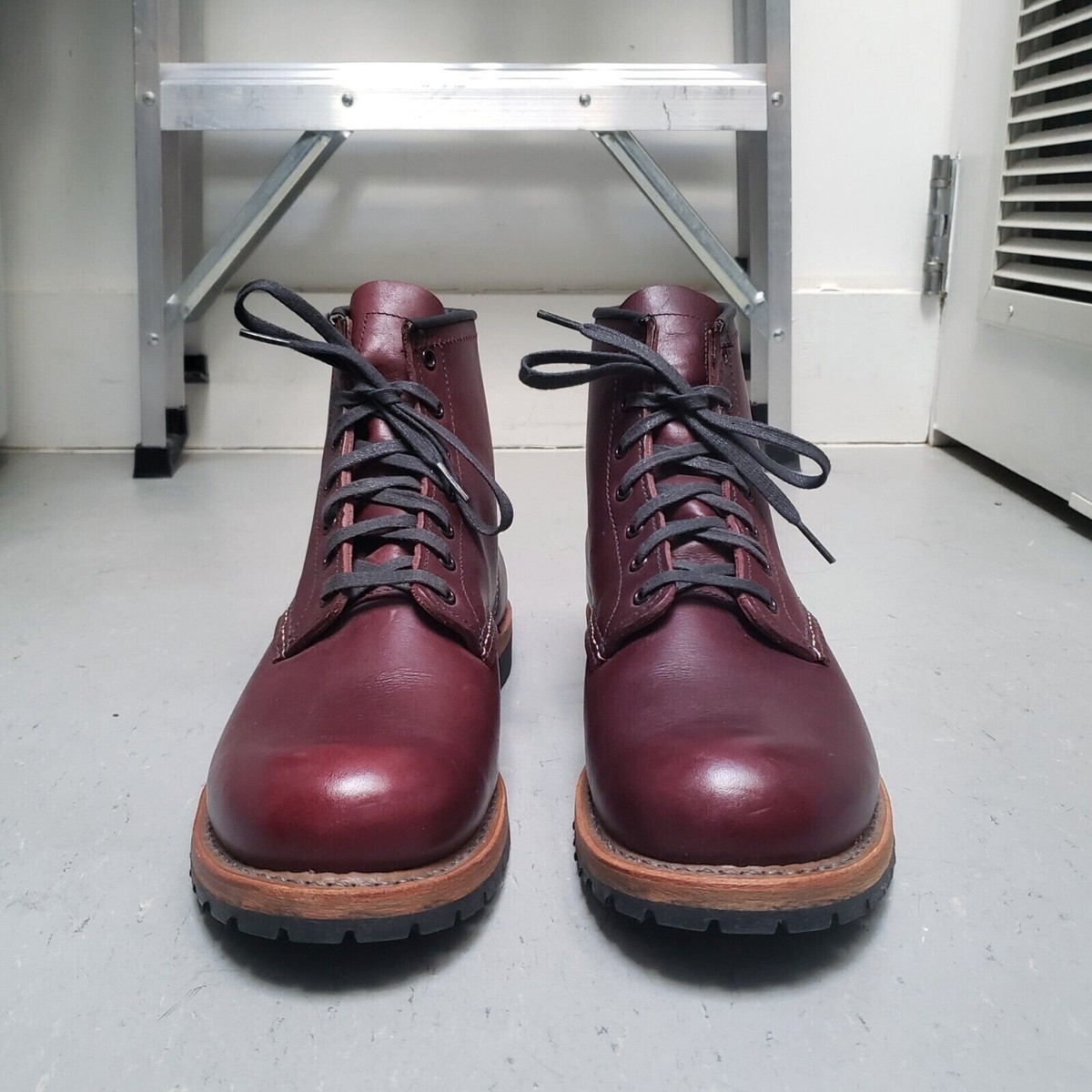 NEW RED WING SHOES 9011 Beckman Boots Black Cherry Leather NEW RED WING SHOES 9011 Beckman Boots Black Cherry Leather