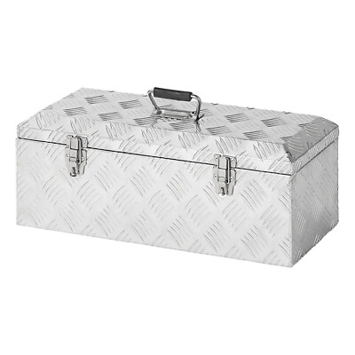 Alu Werkzeugbox Transportkiste Aufbewahrungsbox Anhänger Alubox 57x24,5x22cm