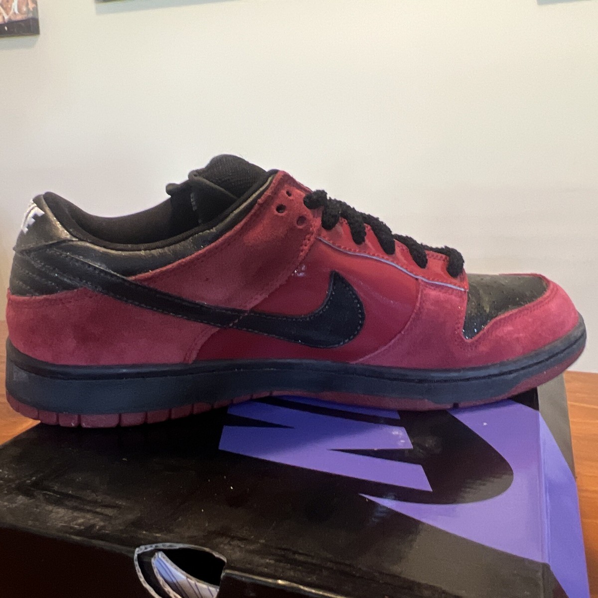 NIKE SB DUNK LOW MILLI VANILLI PRO QS 304292 602 BLACK BOX