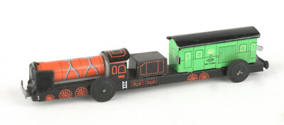 Yone (Japan) Weißblech Uhrwerk/Aufziehstoßstoß und Vorwärts-Rückwärtszug