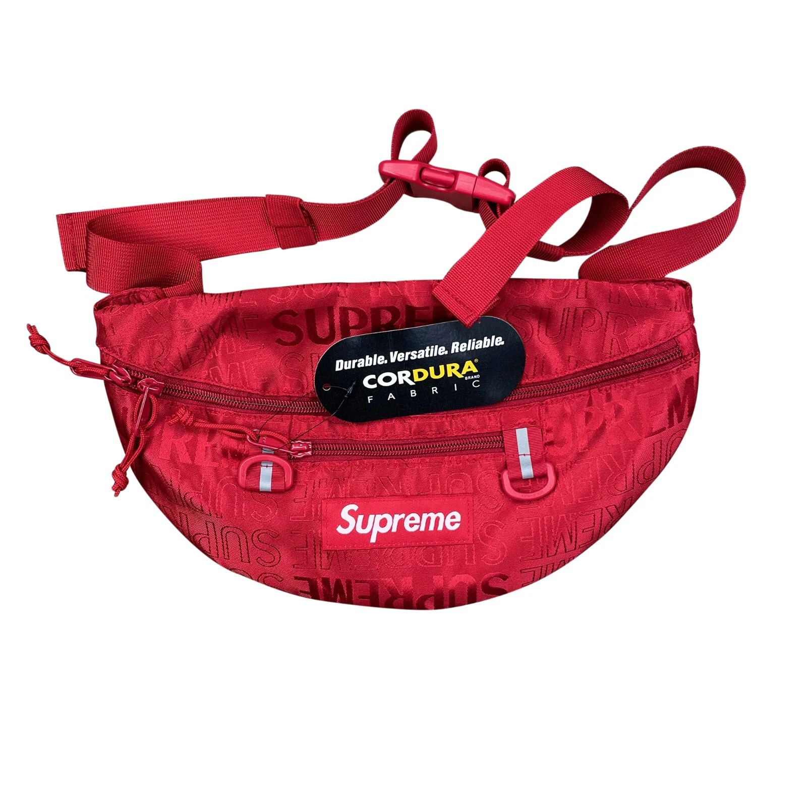 Sac taille Supreme SS19 rouge