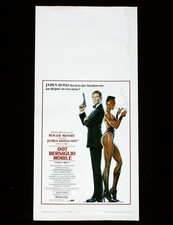 007 BERSAGLIO MOBILE locandina poster Roger Moore Grace Jones John Glen Spy K66