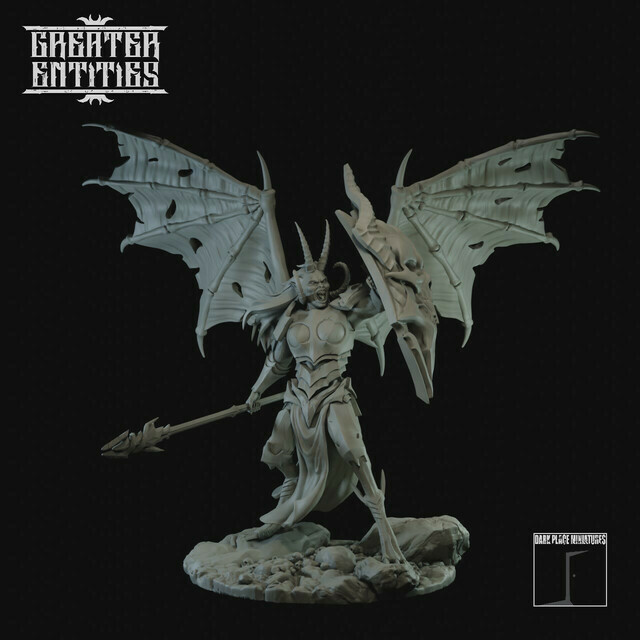 Манка: Золотой Лорд Фэнтези Миниатюрный Хаос Великий Демон Слаанеша