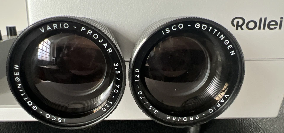 Rollei P3800 35mm Slide Projector, Twin Lens Dissolve Function, DAMAGED 4 SPARES - Image 3 of 4