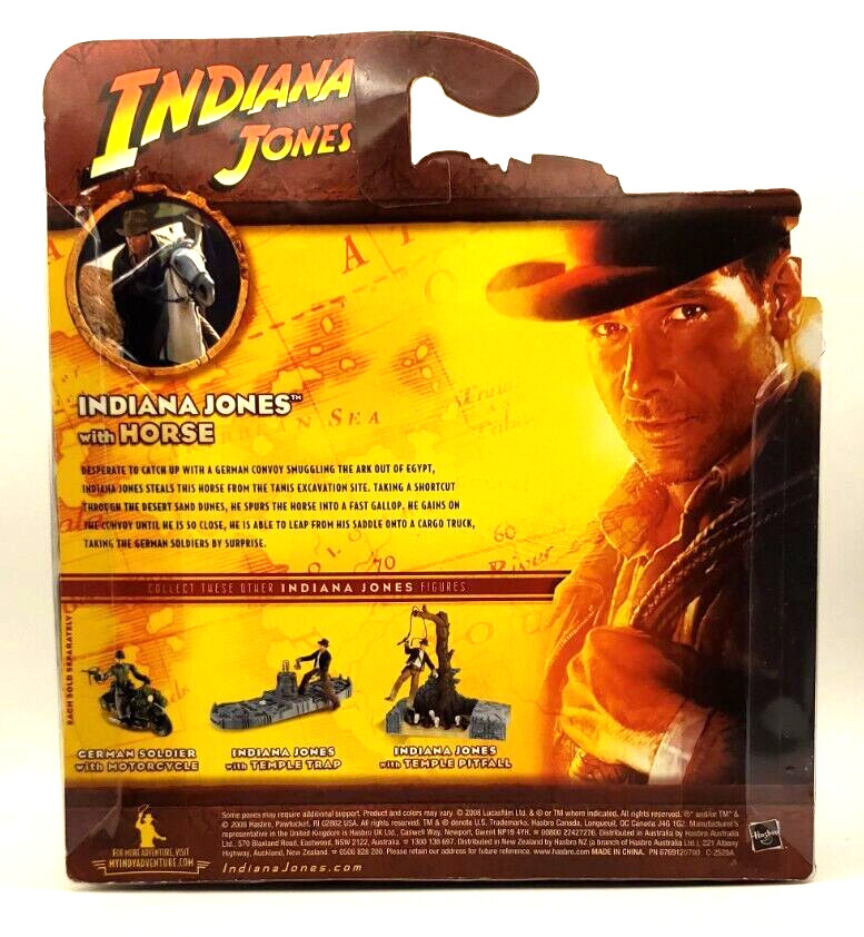 Indiana Jones  With Horse Raiders Of The Lost Arc Hasbro