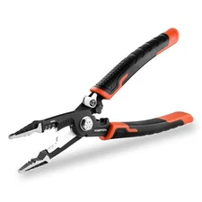 6in1 Wire Stripper 8.5" Wire Stripper And Crimping Tool Crv Multifunctional Prof