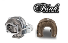 Garrett GTX2867R Internal Wastegate Turbo Blanket Titanium - Funk Motorsport