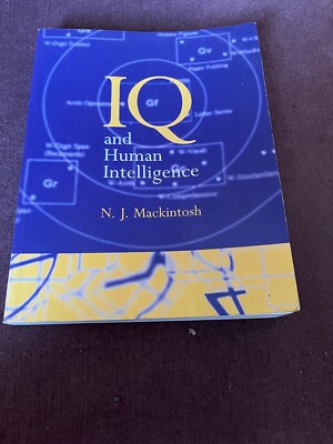 IQ and Human Intelligence by Mackintosh, N. J. Paperback Book The Cheap Fast